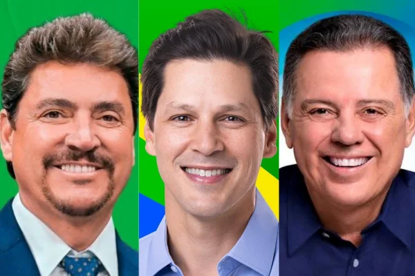 Real Time: em Goiás, Daniel Vilela tem 46%, Wilder soma 19% e Marconi, 18%