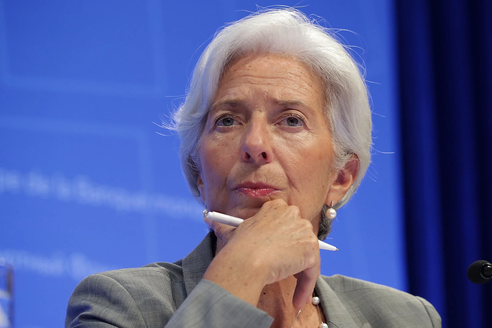 A preocupação com as eleições francesas desencadeia especulações sobre o futuro de Lagarde
