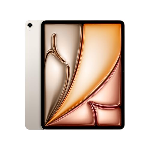 Apple 2025 iPad Air de 13 polegadas (Wi-Fi, 128 GB) - Luz das estrelas (M3)