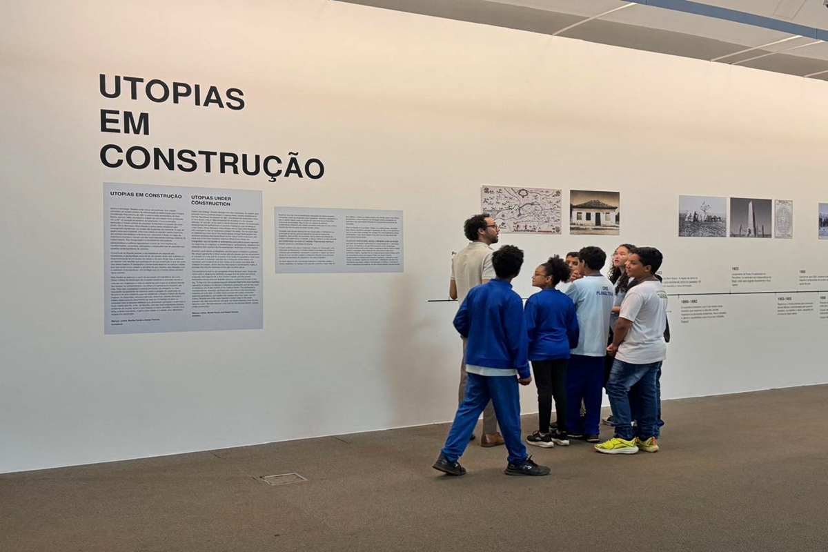 Utopias em construção: alunos de Planaltina vivem sexta cultural no Museu
