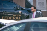 O advogado Sérgio Leonardo, parte da defesa de Daniel Vorcaro