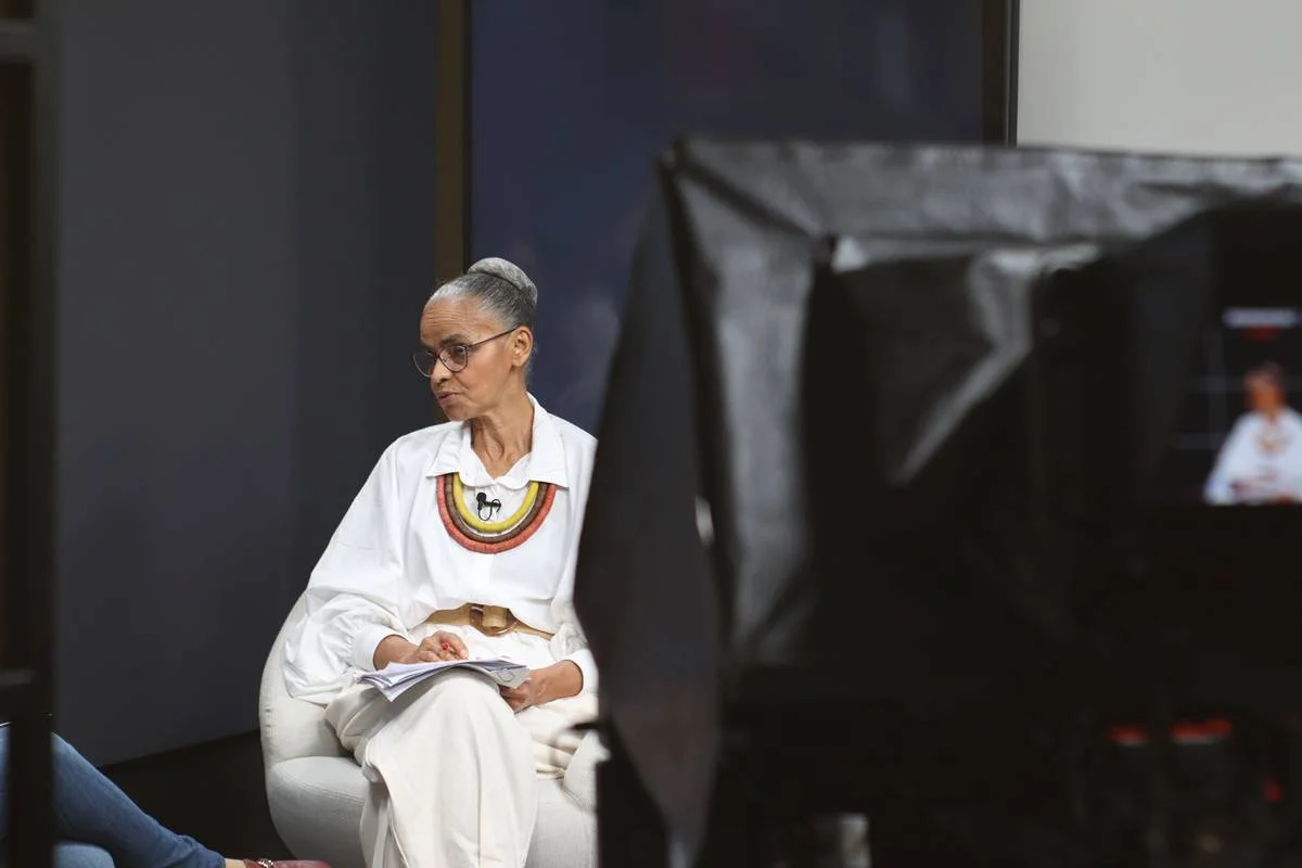 Marina Silva, ex-ministra do Meio Ambiente e candidata ao Senado por São Paulo, em entrevista ao Metrópoles
