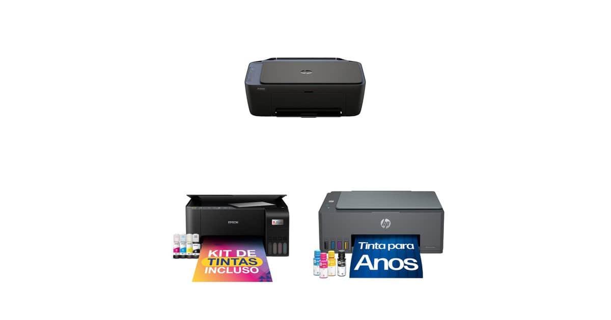 Hora de renovar o escritório: selecionamos as melhores impressoras em promoção na Amazon