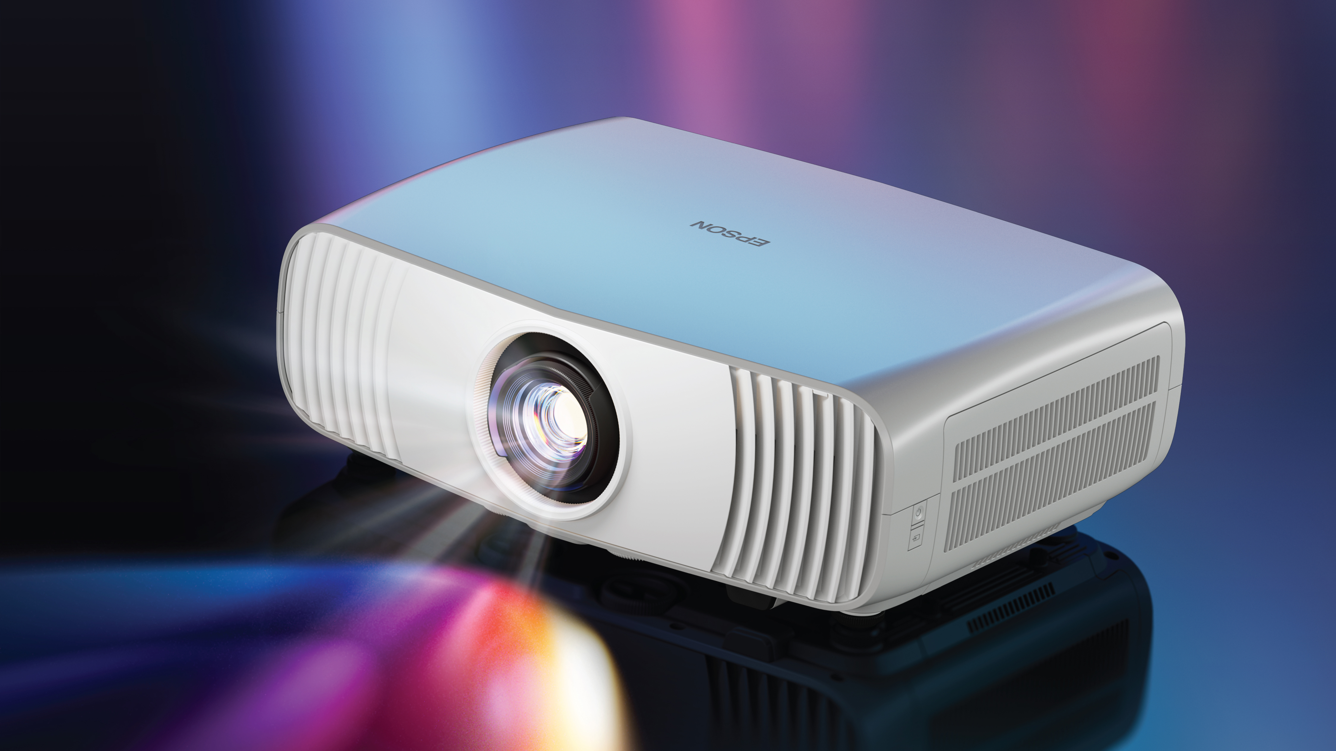 The Epson LS5000 on a shiny background.