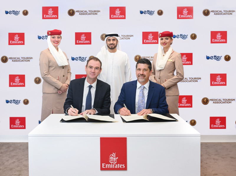 Emirates firma parceria estratégica com a Medical Tourism Association para expandir atuação no turismo médico