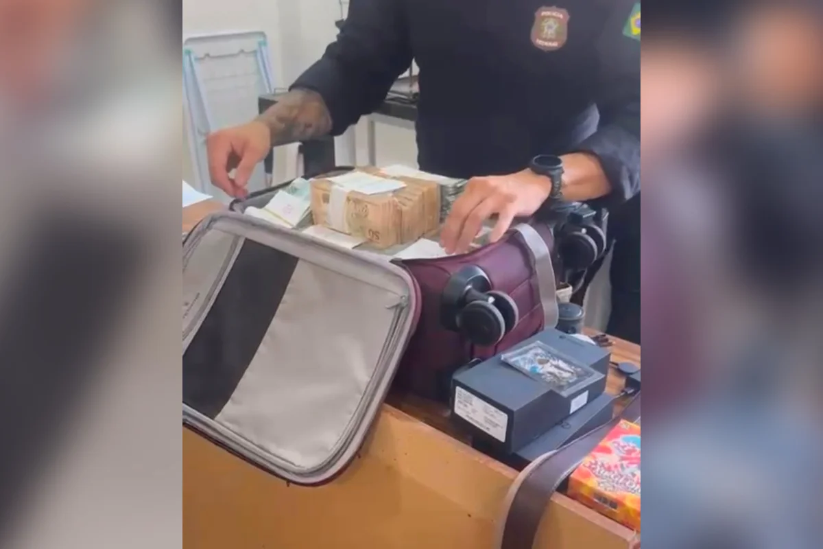 PF: preso com R$ 1 milhão em malas é “laranja” de chefe de Docas do PA