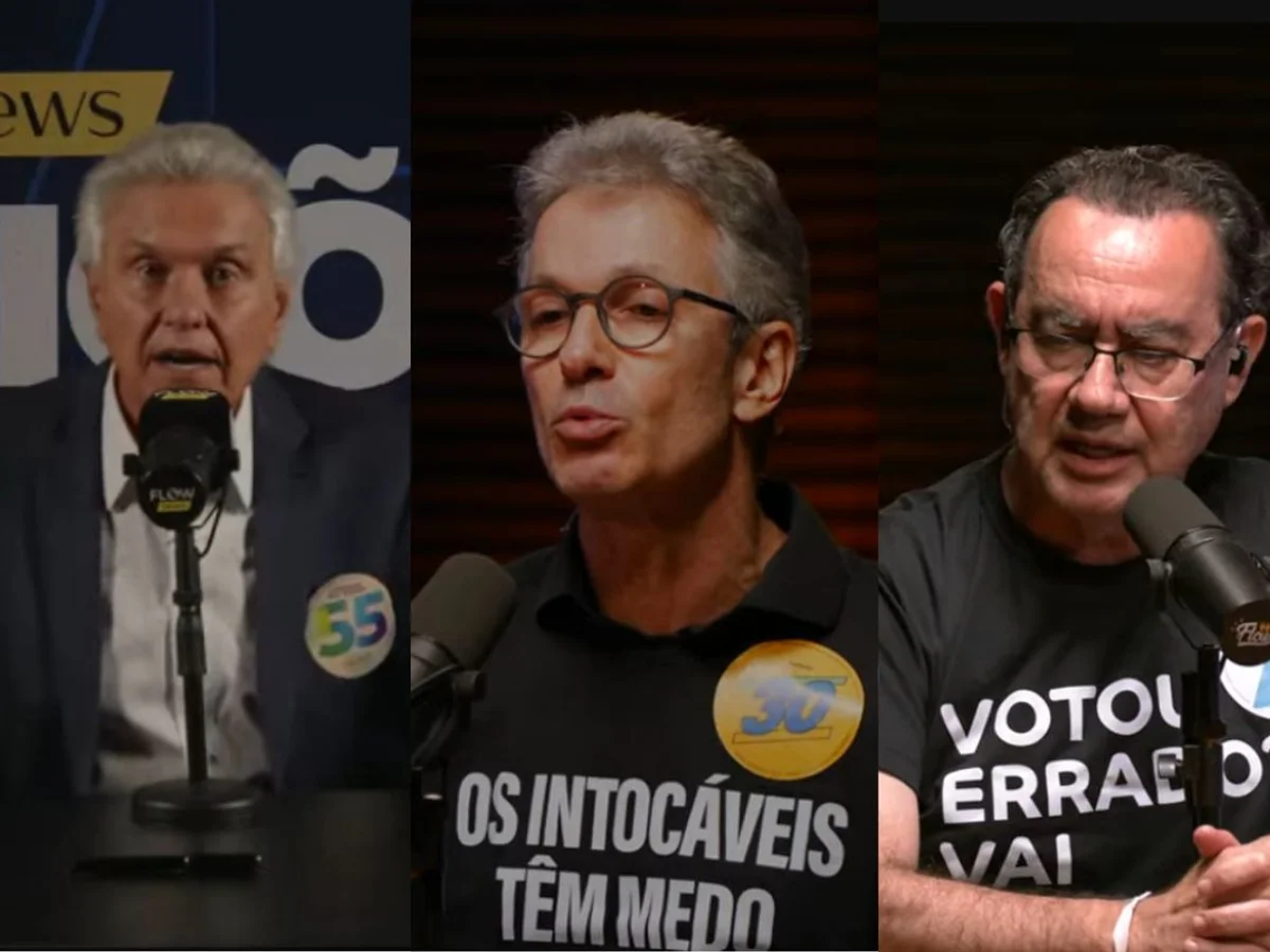 Ausência de Lula e Flávio, e crise no Supremo dominam debate presidencial