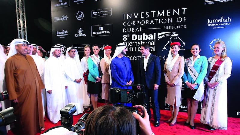 "O palco global está voltando" com o retorno do Dubai International Film Festival