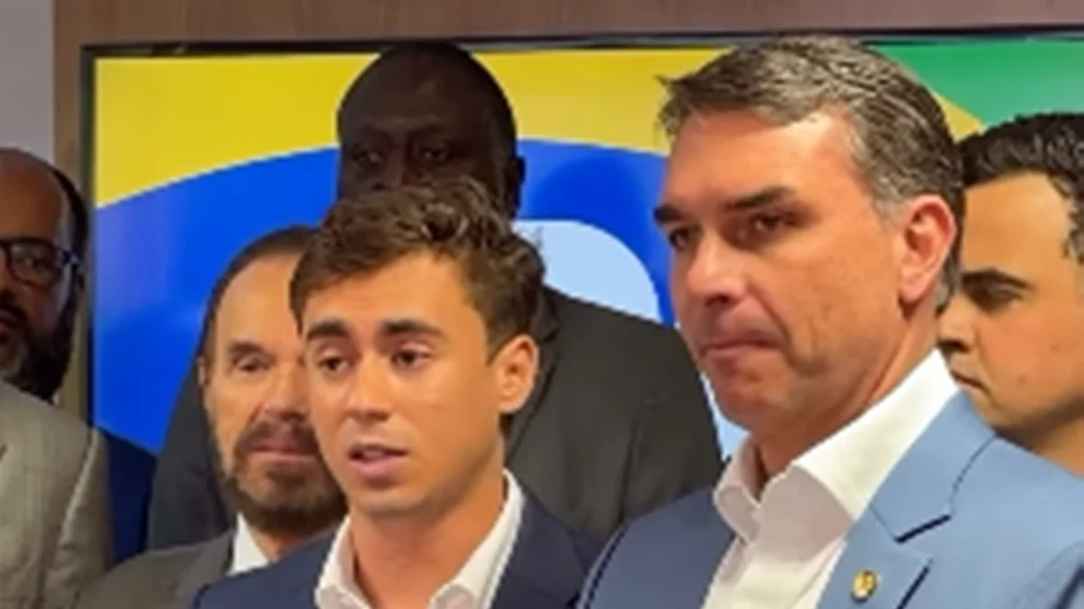 Flávio Bolsonaro e Nikolas percorrem cidades de MG nesta quinta (24/9)