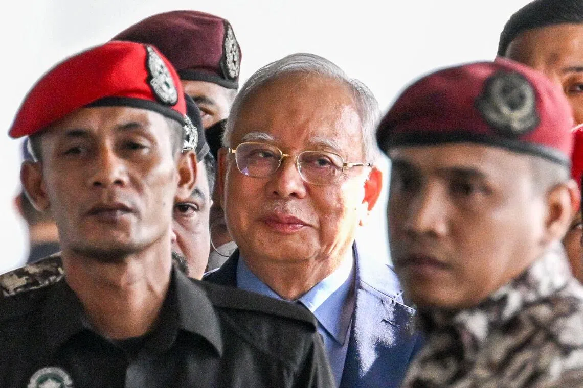 Najib Razak’s remaining jail term has been commuted to house arrest on the condition that he pays a RM50 million (S$15.5 million) fine.