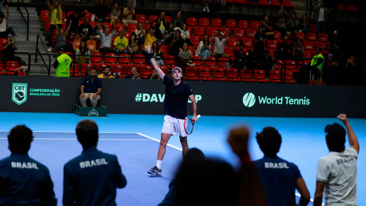 Gustavo Heide vence Wawrinka e coloca Brasil em vantagem na Copa Davis