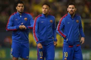Neymar fez parte do trio MSN, com Messi e Suárez