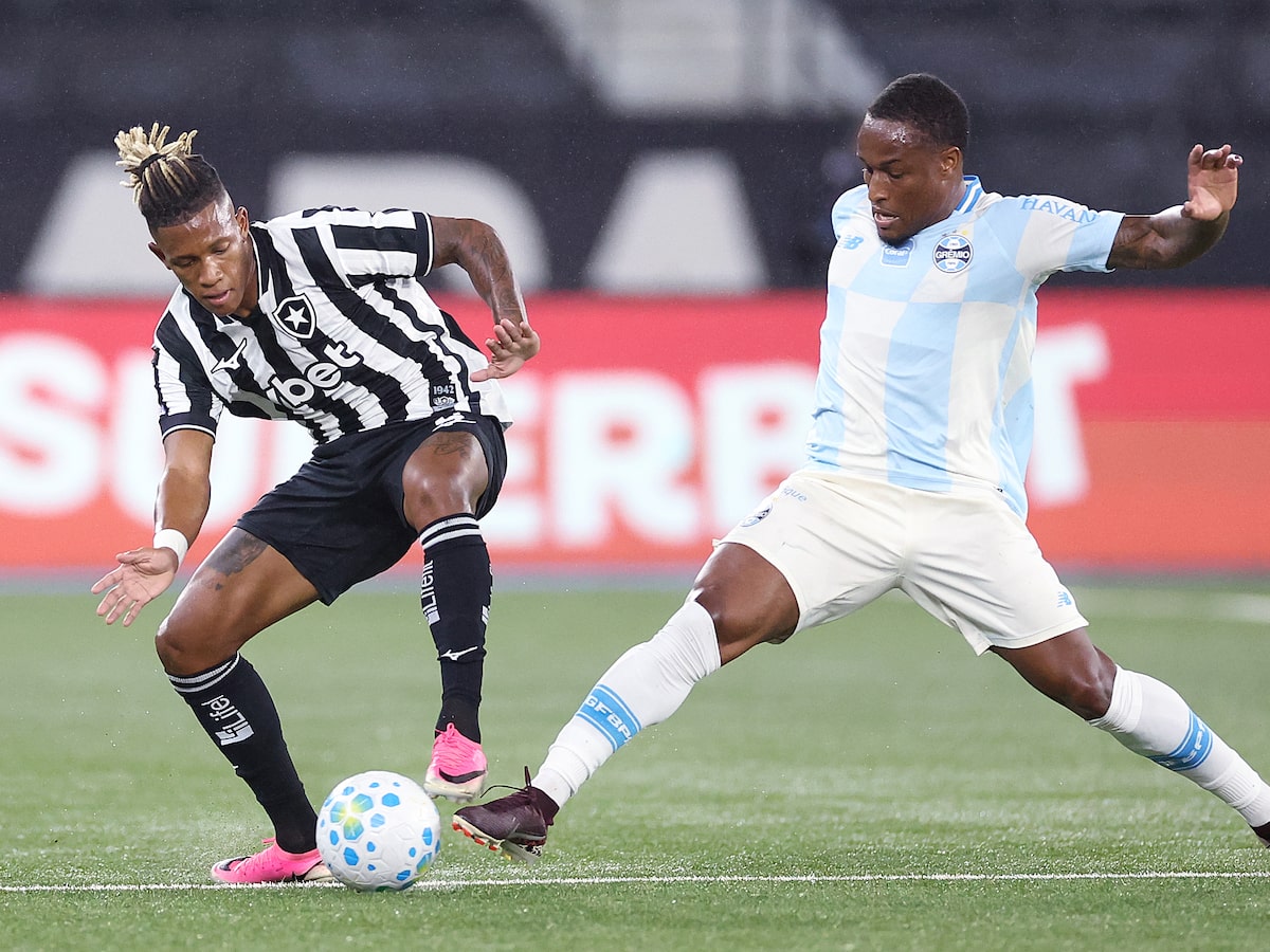 Danilo faz dois e garante vitória do Botafogo sobre Grêmio de Felipão e Renato sob olhar de Tite