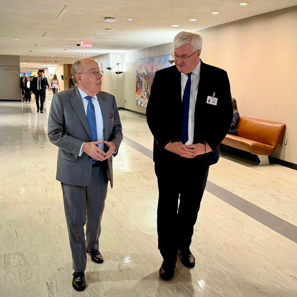 Mauro Vieira se encontra com chanceler da Ucrânia em Nova York