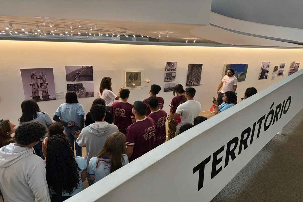 Imagem da matéria: Utopias em construção: alunos de Planaltina vivem sexta cultural no Museu