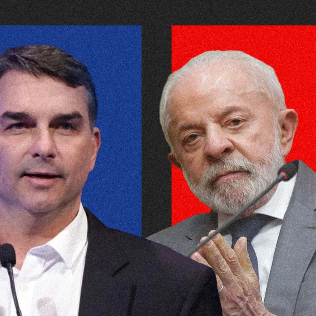 Quaest: Flávio Bolsonaro tem 42% no 2º turno, contra 41% de Lula