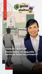 Guia do Eleitor: Posso votar no segundo turno se faltei no primeiro?