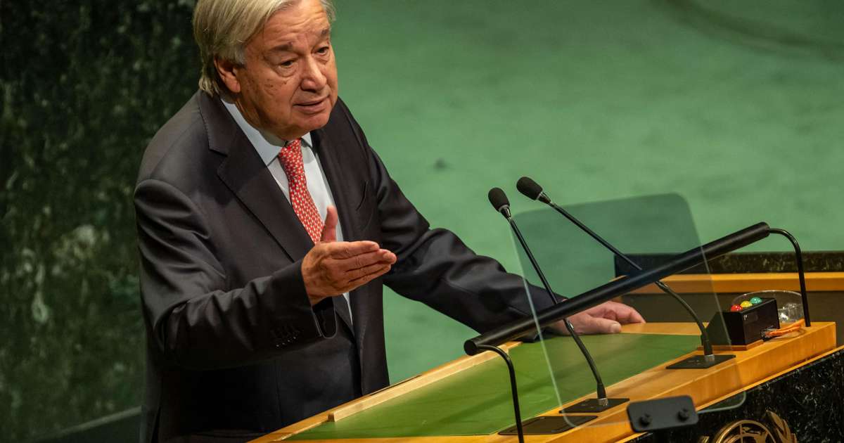 Guterres abre Assembleia Geral da ONU com apelo por 'diálogo' no Oriente Médio