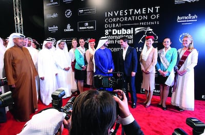 "O palco global está voltando" com o retorno do Dubai International Film Festival