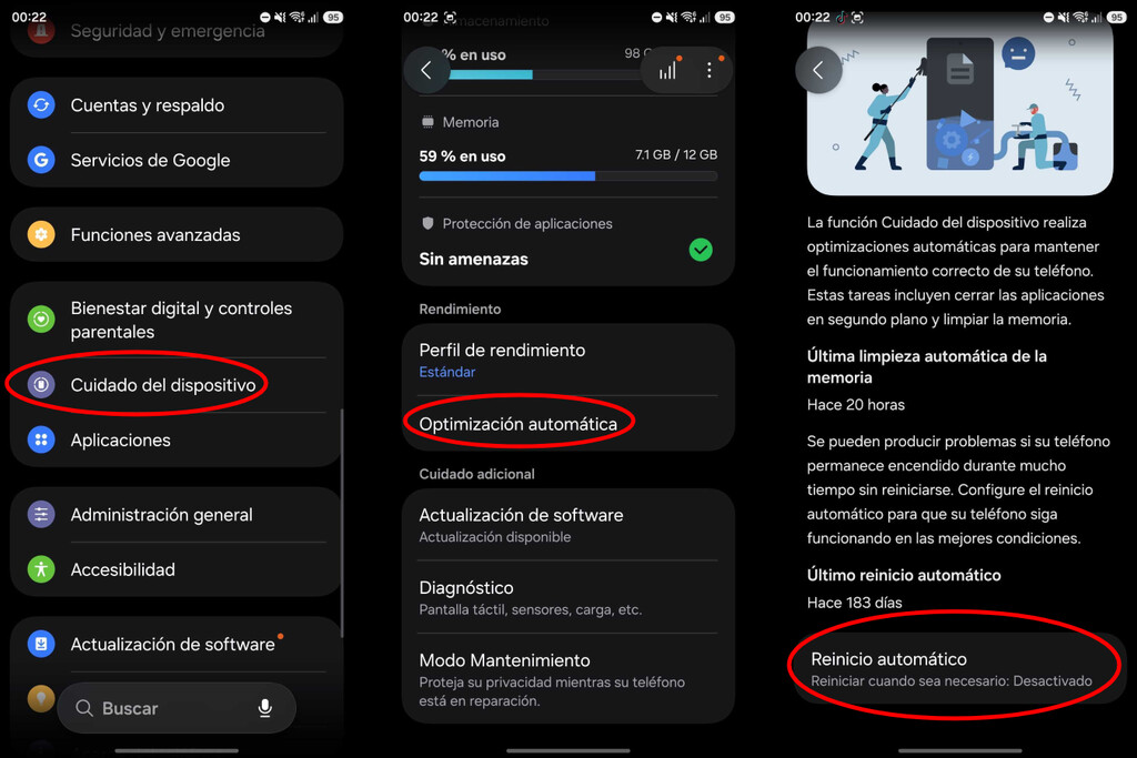Como programar o Reinício automático no seu Samsung para manter um desempenho ótimo?