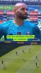 Weverton coloca a atuação no empate com o Palmeiras como uma das maiores da carreira