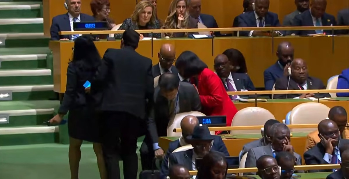 Delegação de Cuba sai do plenário após Trump falar de mudança de regime do país; veja vídeo do momento