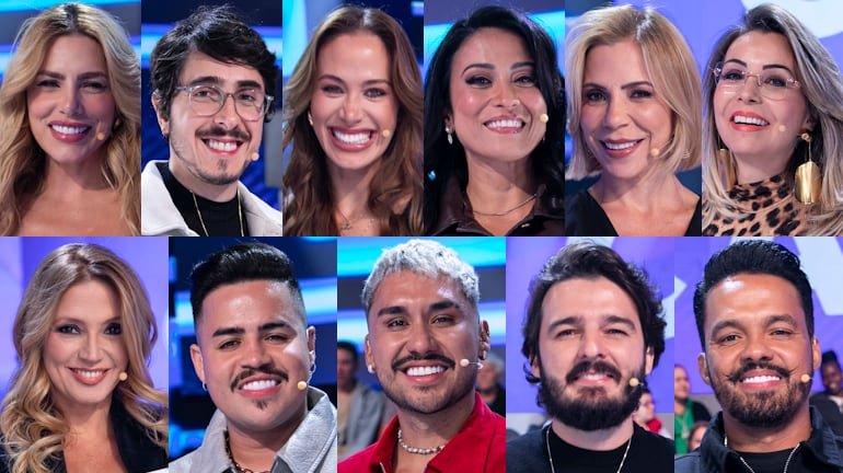 Tom Cavalcante reúne famosos em busca de um prêmio de até R$ 300 mil no Acerte ou Caia! deste domingo (20)