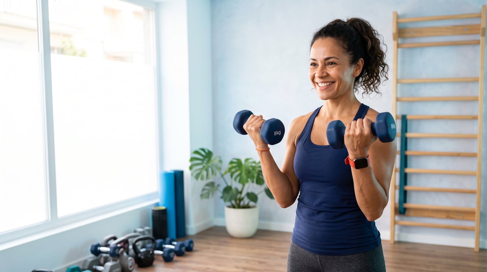 Mulheres que praticam treino de força por duas horas ou mais por semana apresentam 20% menos risco de eventos cardiovasculares graves Inteligência artificial / Gemini