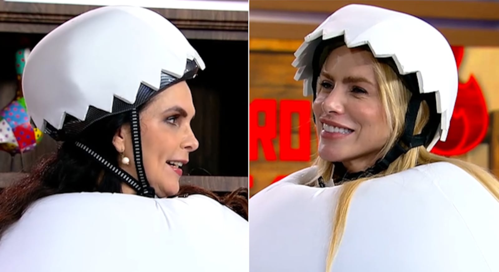 Elas relembraram como era participar das disputas no reality Reprodução/RECORD