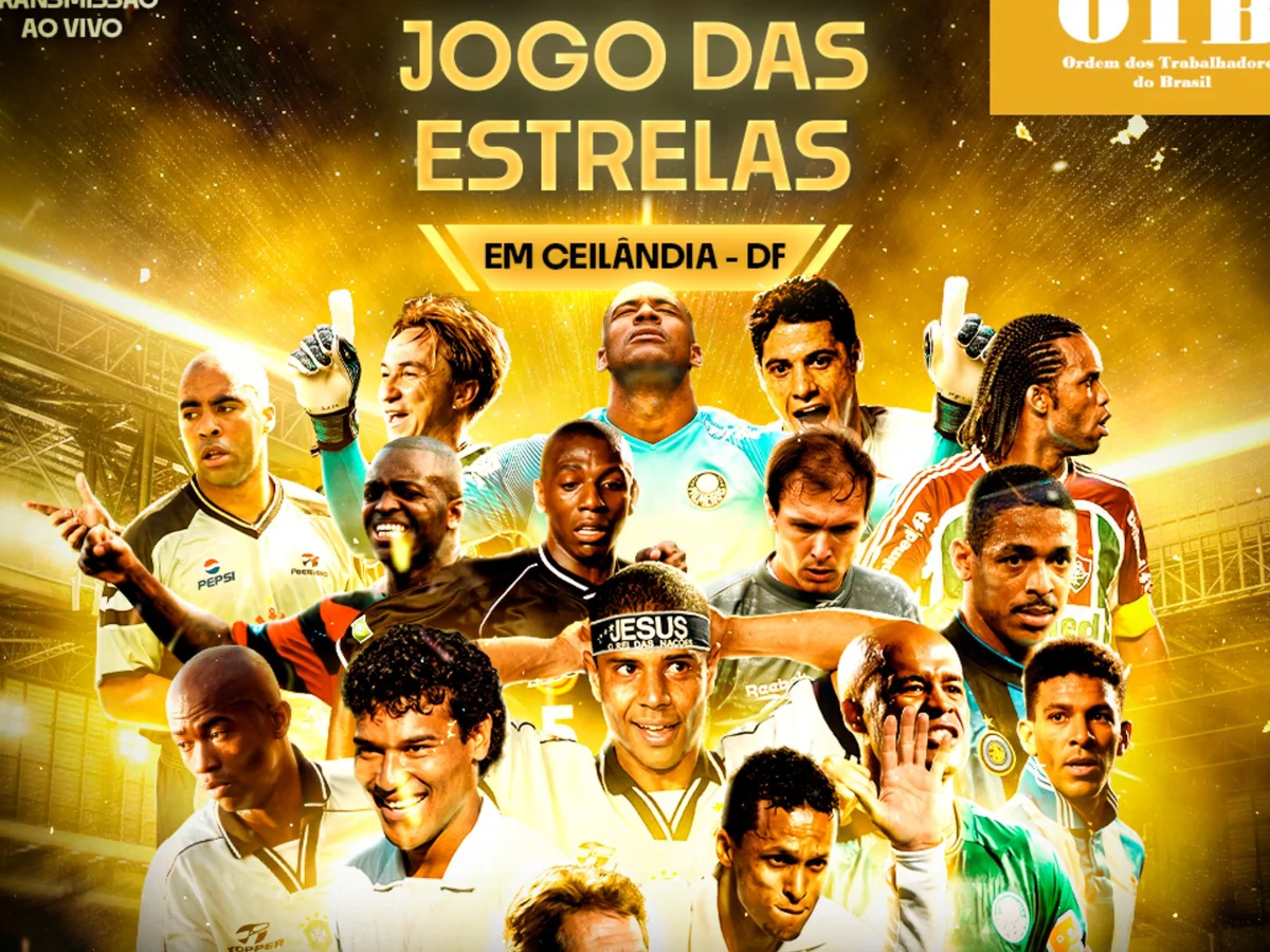 Partida beneficente em Ceilândia reúne campeões mundiais neste sábado