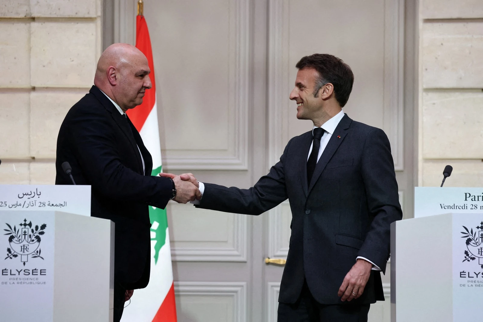 Macron hosts Lebanon security talks as UN mission nears end