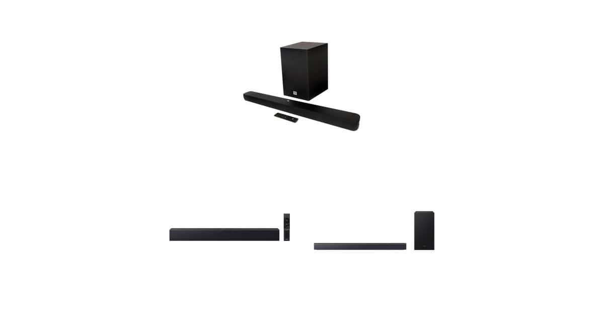 Som de cinema em casa: selecionamos soundbars JBL e Samsung em promoção na Amazon