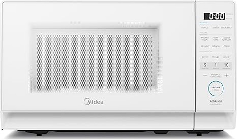 O recurso ajusta automaticamente a potência, o tempo e o modo de funcionamento de acordo com o tipo de alimento — Foto: Reprodução/Amazon