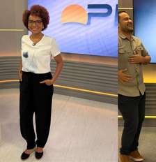 A jornalista Ângela Bispo, apresentadora da TV Clube, afiliada da Globo no Piauí, foi alvo de ataque racista Foto: Reprodução/Instagram