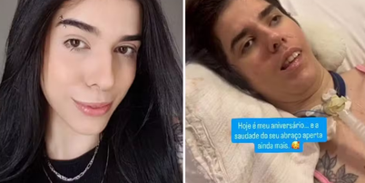 'Sempre foi o meu presente', declara mãe de jovem que teve reação alérgica grave após cheirar pimenta Foto: Reprodução