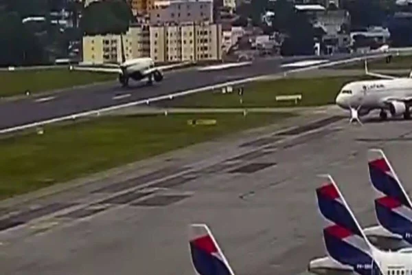 Azul investiga decolagem perigosa de avião no Aeroporto de Congonhas