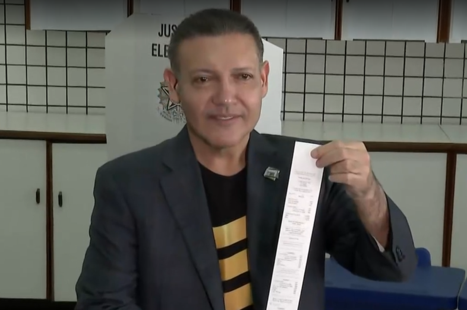 Nunes Marques emite relatório que comprova que não há votos registrados na urna