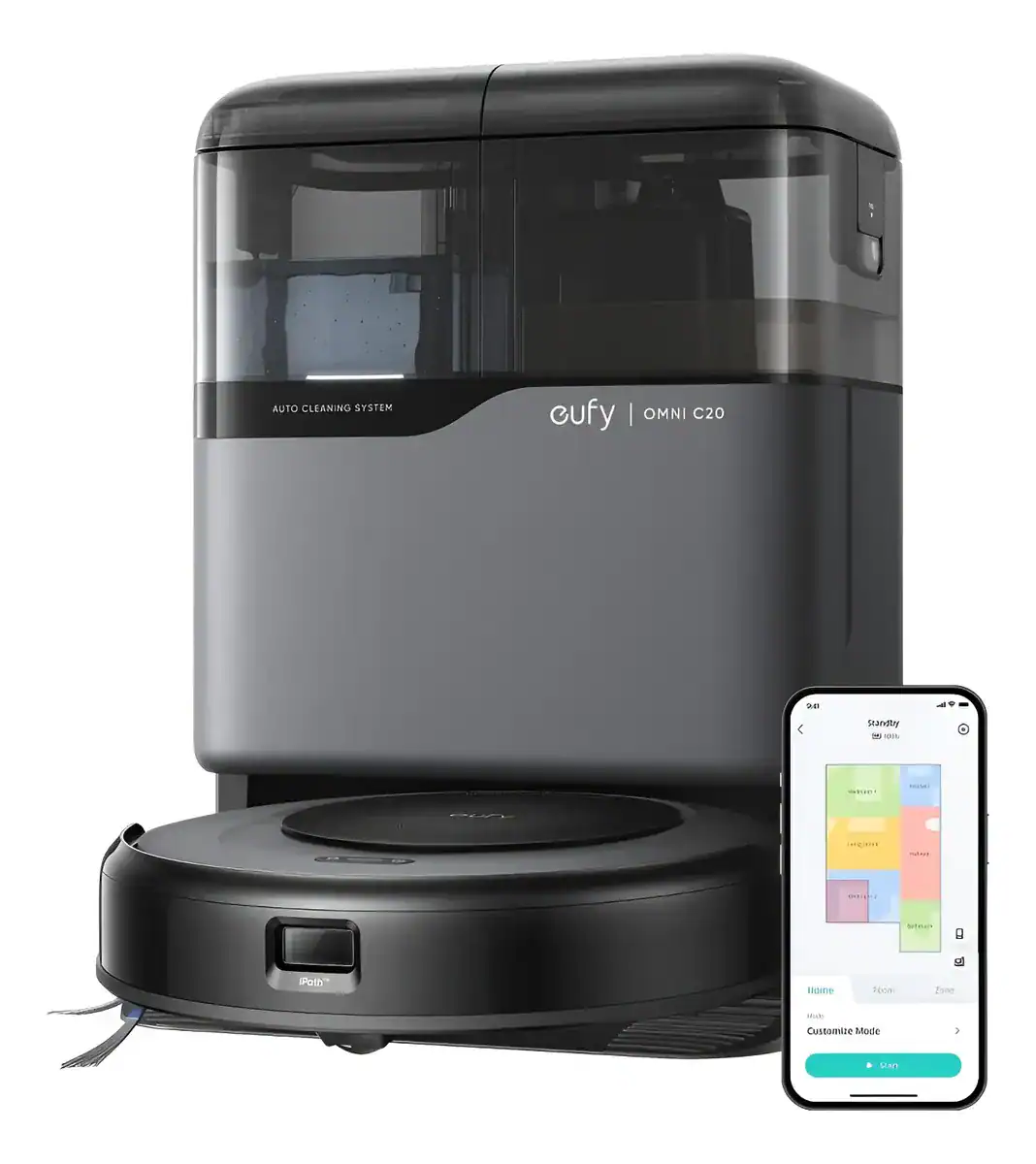 Robô Aspirador E Mop Eufy Omni C20 Ultra Slim