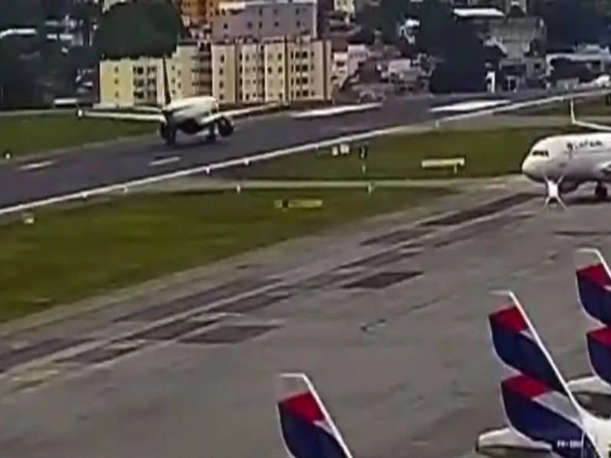 Azul investiga decolagem perigosa de avião no Aeroporto de Congonhas