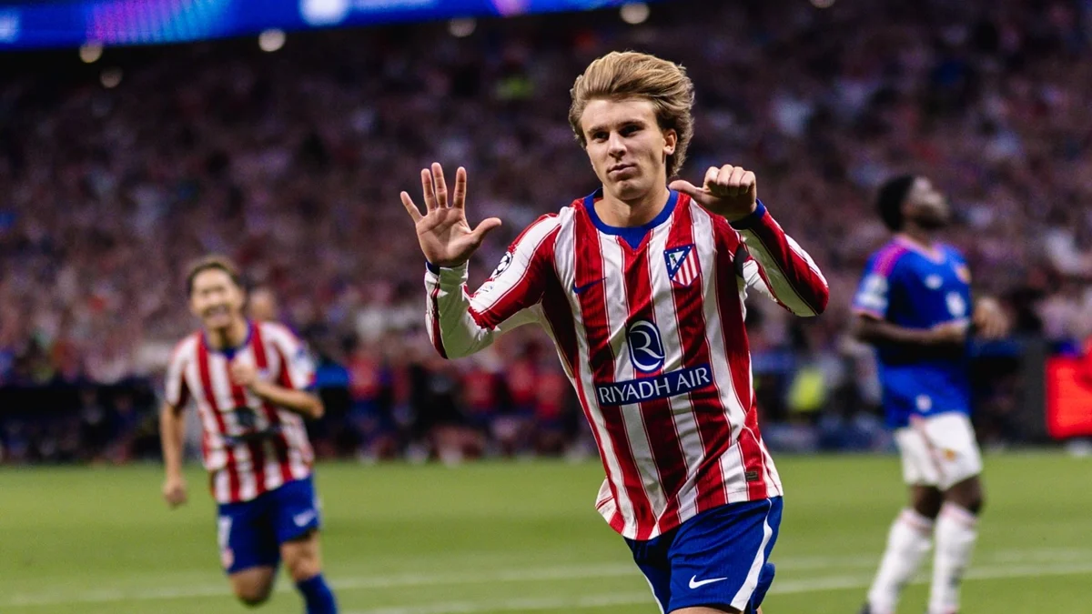Atlético de Madrid supera o Manchester United pela Champions League