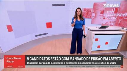Eleições têm 9 candidatos com mandados de prisão em aberto