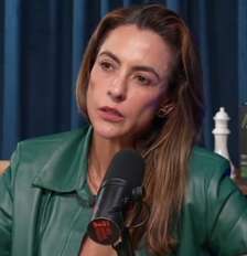 A senadora Soraya Thronicke durante entrevista ao podcast 3 Irmãos Foto: Reprodução/Podcast 3 Irmãos