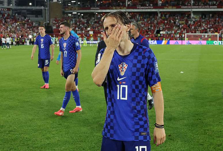 Modric lamenta goleada sofrida e dispara contra atuação da Croácia: 'Sinto vergonha'
