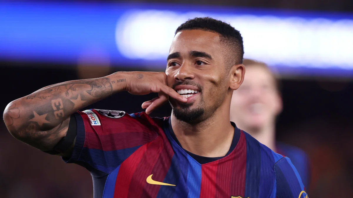Barcelona: sem Raphinha, Gabriel Jesus será titular contra o Getafe