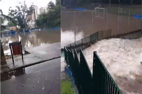 Túnel alagado, pessoas ilhadas, carros submersos: as imagens da chuva em SP - destaque galeria