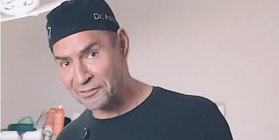 Alexander Aslani reúne mais de 200 mil seguidores em suas redes sociais, onde compartilhava registros de suas cirurgias Foto: Reprodução/Instagram/@dr._aslani